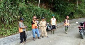 pengukuran ulang lebar jalan