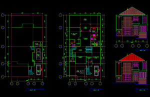54 Model Desain Rumah Minimalis Format Dwg Terpopuler