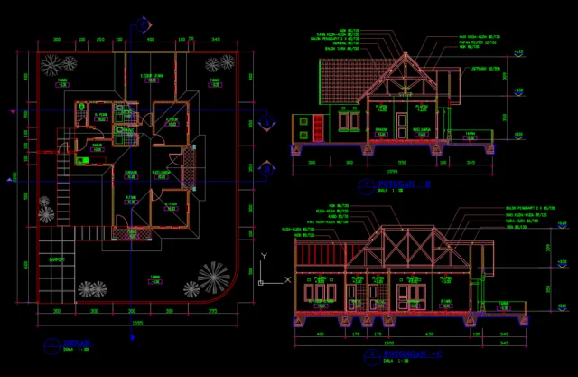 rumah tinggal 15x20M Type 2 rumah tinggal 15x20M Type 2
