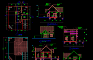 Download Gambar Rumah Tinggal 15x20m Type 3 File AutoCAD rumah tinggal 15x20M Type 3