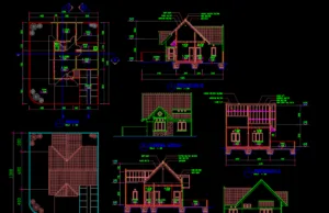 Download Gambar Rumah Tinggal 15x20m Type 3 File AutoCAD rumah tinggal 15x20M Type 3