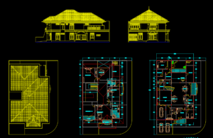 Download Rumah Type 600 File AutoCAD rumah type 600