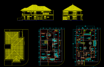 Download Rumah Type 600 File AutoCAD rumah type 600