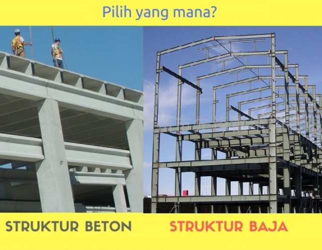 struktur beton dan struktur baja