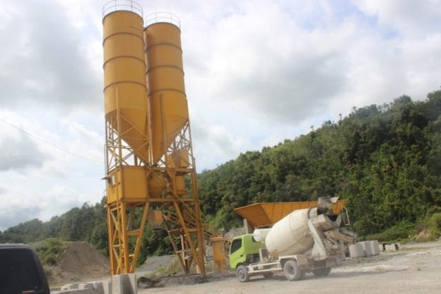 alat berat pada pekerjaan beton