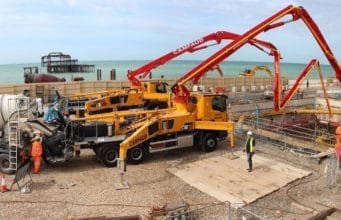 Concrete Pump: Alat Pemompa Adonan Beton concrete pump