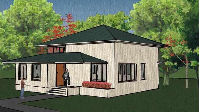 contoh desain rumah tinggal sederhana contoh desain rumah tinggal sederhana