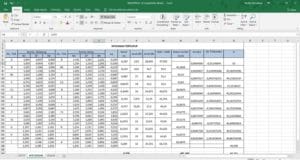 contoh pengolahan data waterpass