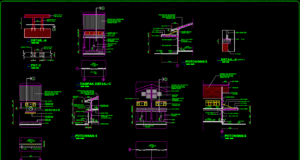 detail tampak potongan pabrik