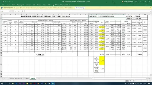 olah data poligon tertutup olah data poligon tertutup