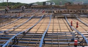 post tensioning slab