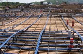 post tensioning slab