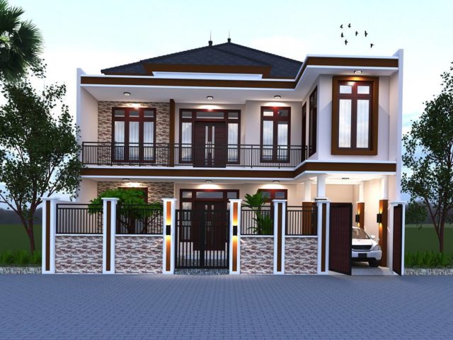 desain rumah modern