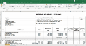 contoh laporan konsultan pengawas