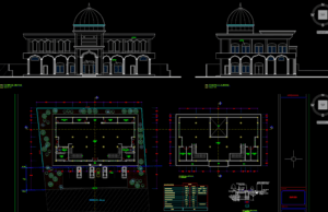 Download Gambar Desain Masjid File AutoCAD desain gambar masjid