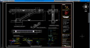 detail tangga electric ladder