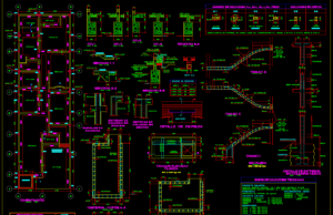 Download Gambar Detail Tangga Multiladder File AutoCAD detail tangga multiladder