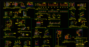 detail tangga spiral