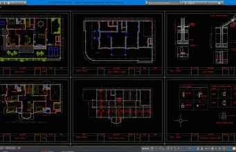 rumah mewah dwg