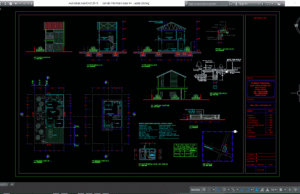 Download Rumah Minimalis Type 44 Format DWG AutoCAD rumah minimalis type 44