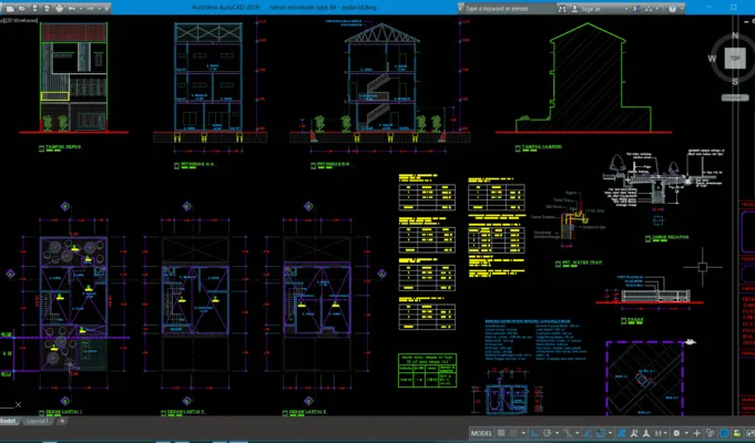 rumah minimalis type 64