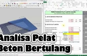 Aplikasi Analisa Dimensi & Penulangan Plat Beton Menggunakan MS Excel analisa dimensi dan penulangan plat beton