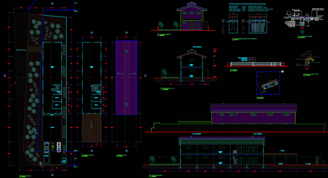 gudang 2 lantai luas bangunan 485m2