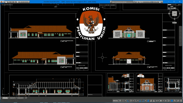 kantor kpu tahun anggaran 2012