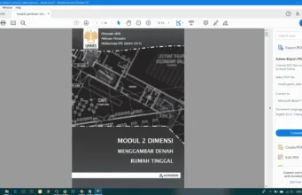 modul panduan belajar autocad untuk pemula