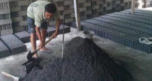 Gambar Cara Membuat Batako Manual