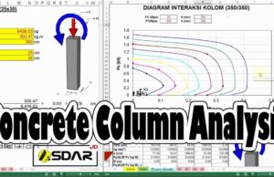 aplikasi analisa kolom beton bertulang & diagram interaksi