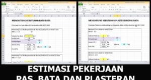 aplikasi menghitung jumlah material format excel