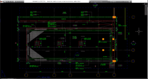 denah dan detail potongan pondasi kolam renang