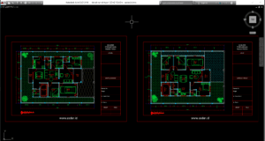 denah rumah type 120m2 10x12m