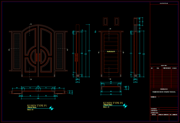 Download Gambar Rumah  Tinggal Format  DWG  Asdar Id