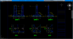 detail pondasi cakar ayam