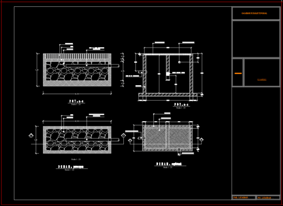 detail septictank rumah 2 lantai type 2