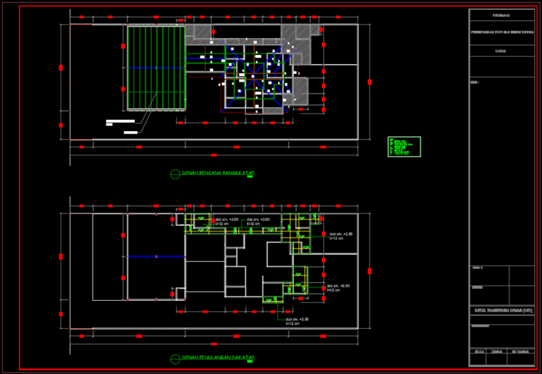 Download Gambar Ruko  1 Lantai DWG  AutoCAD Asdar Id