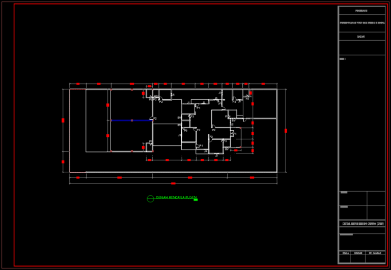 Download Gambar Ruko  1 Lantai DWG  AutoCAD Asdar Id