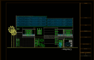 Download Gambar Rumah Mewah Type 360 DWG AutoCAD rumah mewah type 360