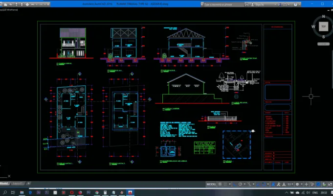 rumah tinggal type 92