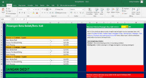 aplikasi hitung material pekerjaan pasangan