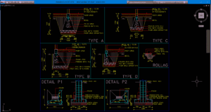 detail pondasi batu kali dan foot plat