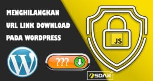 menghilangkan url link download pada wordpress