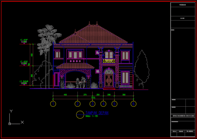 rumah 2 lantai uk 14.75m x 28.00m rumah 2 lantai uk 14.75m x 28.00m