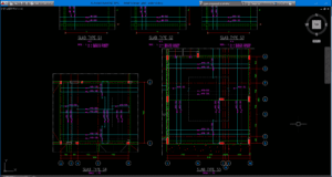 detail tulangan plat