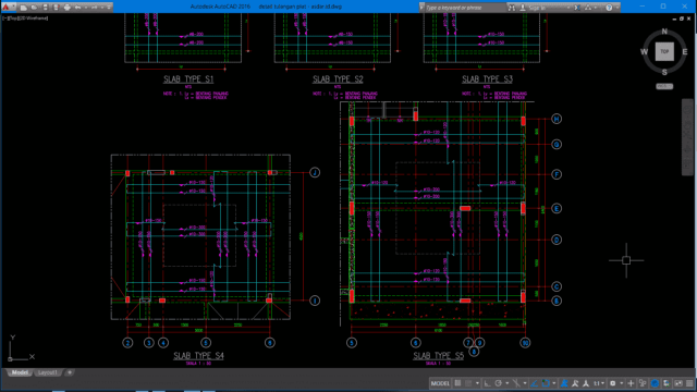 detail tulangan plat detail tulangan plat