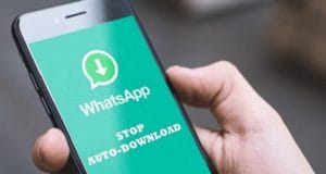 mematikan fitur auto download di whatsapp