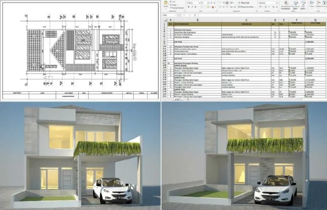 rumah type 110 beserta rab