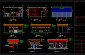 Download Gambar WorkShop Kuliner DWG AutoCAD workshop kuliner